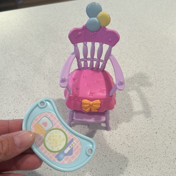 My little Pony 2009 Retired Newborn Cuties Feeding time chair - Picture 3 of 8